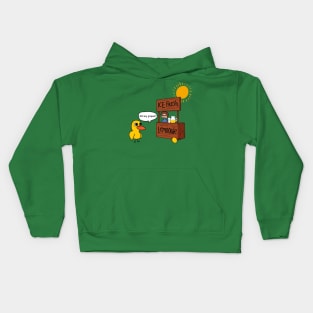 Got Any Grapes the Duck song Kids Hoodie